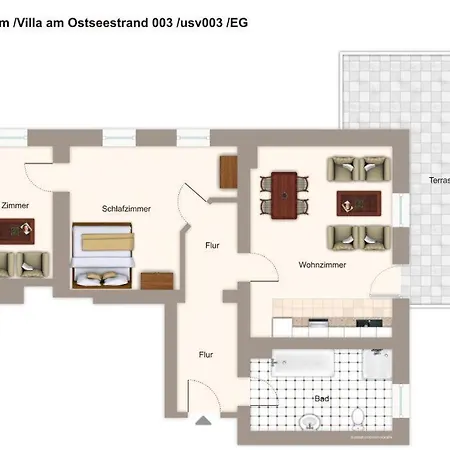 Am Ostseestrand Am Ostseestrand 003 Appartamento